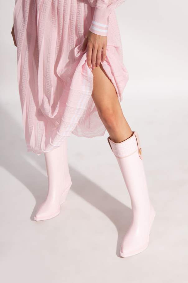 Balmain boots discount light pink